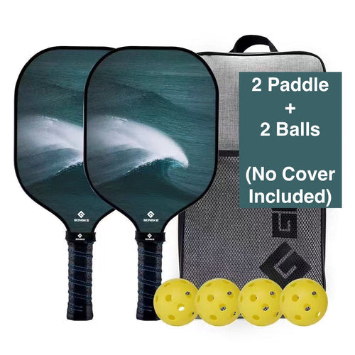 Gongke Adult Pickleball Set (2 Paddle+2 Balls)