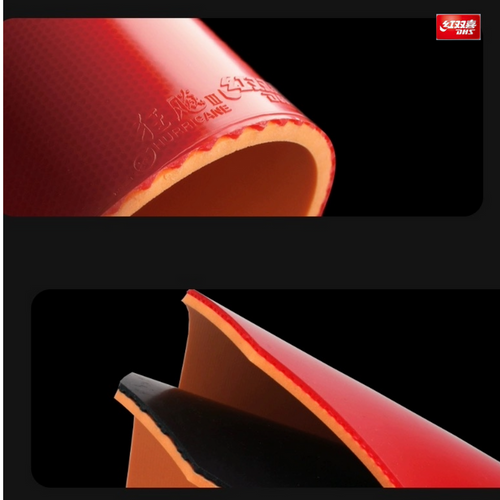 DHS Hurricane 3 Table Tennis Rubber 狂飚 3