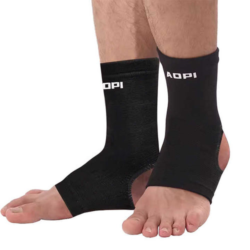 AOPI Compression Foot Ankle Support Sleeve - 1 pair - AP2063