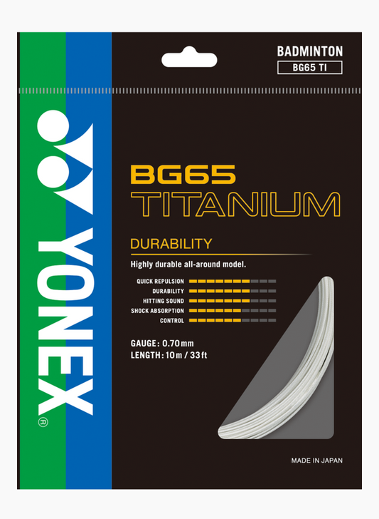 Yonex BG65 Titanium Badminton String