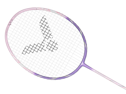 Victor Auraspeed 90F Badminton Racket [Medium Purple]  - Untrung