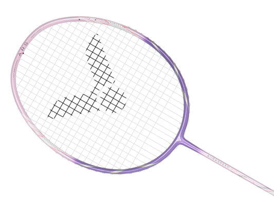 Victor Auraspeed 90F Badminton Racket [Medium Purple]  - Untrung