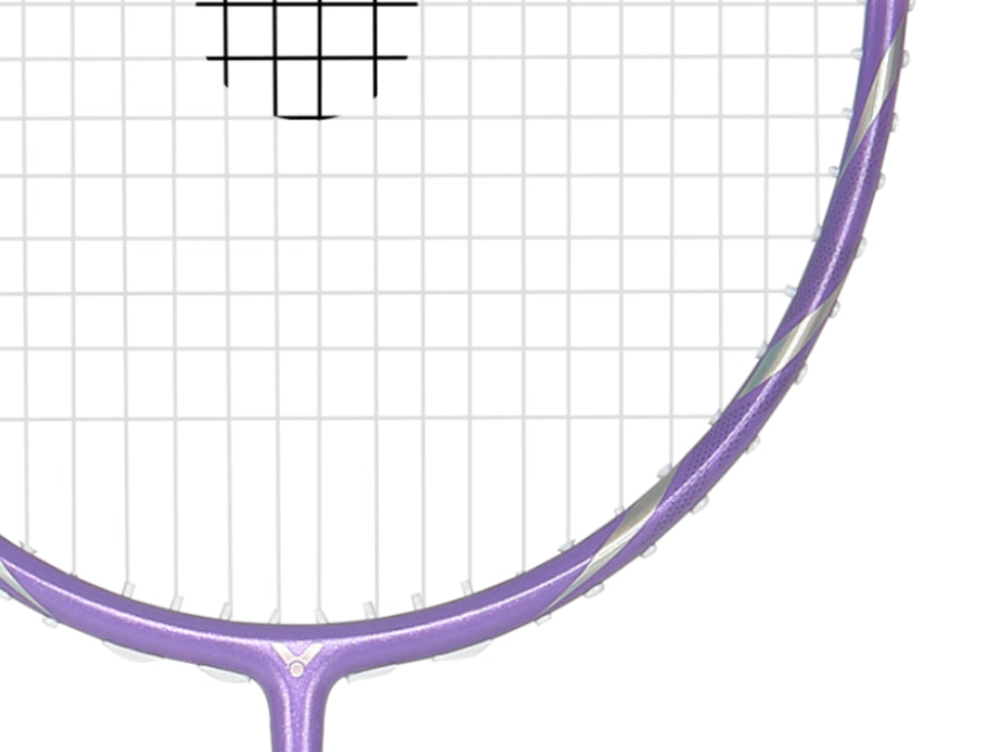 Victor Auraspeed 90F Badminton Racket [Medium Purple]  - Untrung