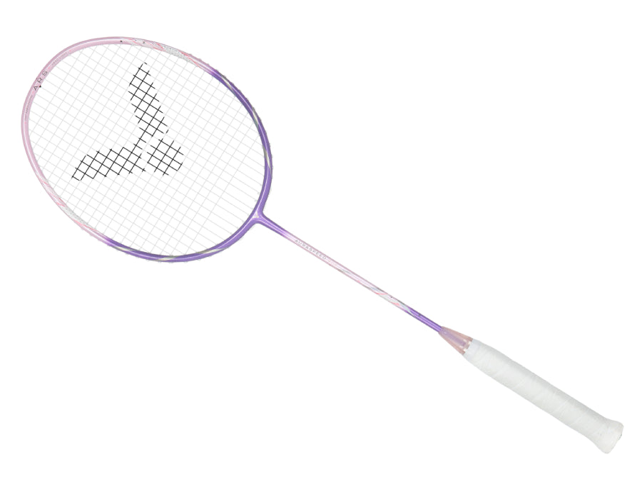 Victor Auraspeed 90F Badminton Racket [Medium Purple]  - Untrung