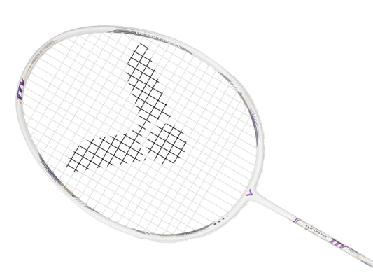 Victor Thruster TTY Badminton Racket [AJ White/Purple]  - Unstrung