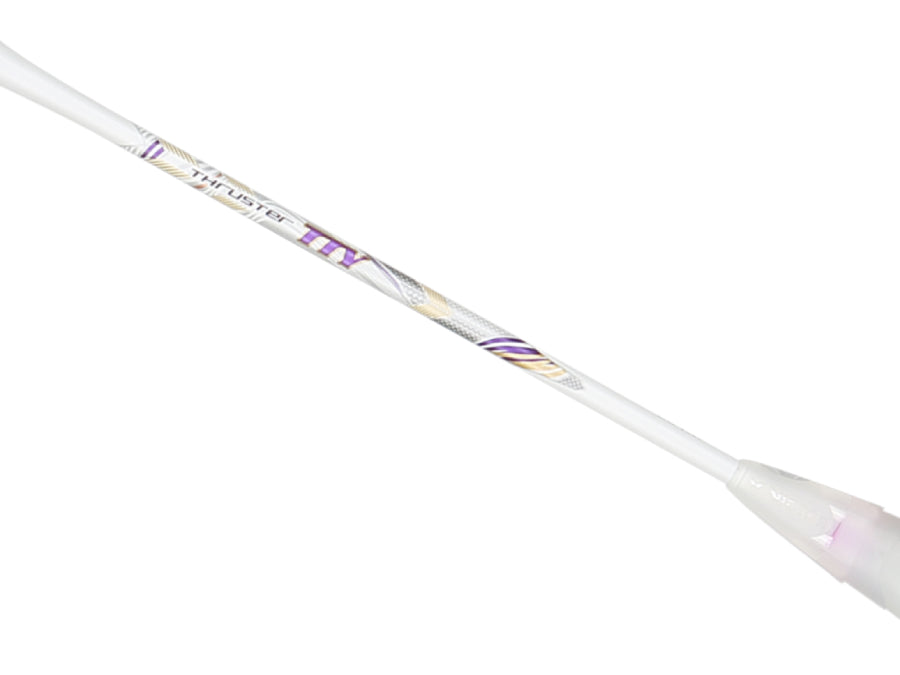 Victor Thruster TTY Badminton Racket [AJ White/Purple]  - Unstrung