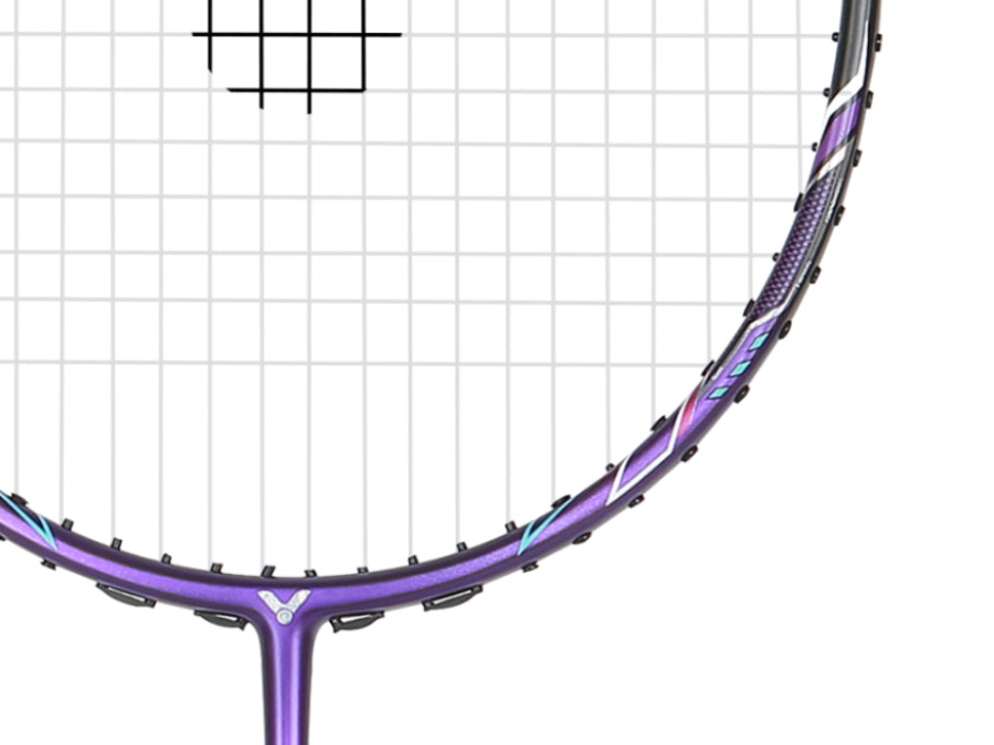 Victor Thruster Ryuga II TD Badminton Racket [Dark Violet]  - Unstrung