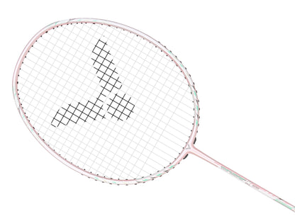 Victor Thruster TK-66 Badminton Racquet [Light Pink] 66gG6 - Strung