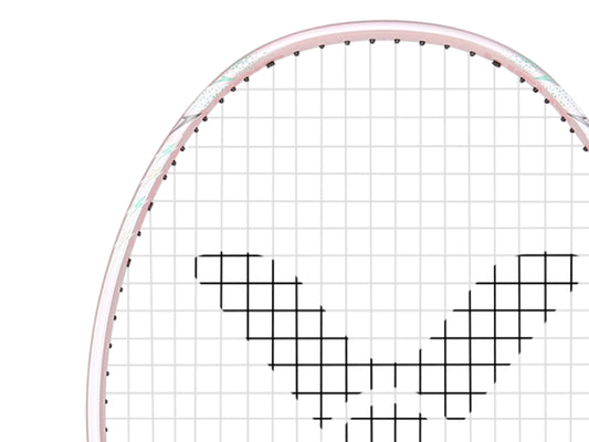 Victor Thruster TK-66 Badminton Racquet [Light Pink] 66gG6 - Strung