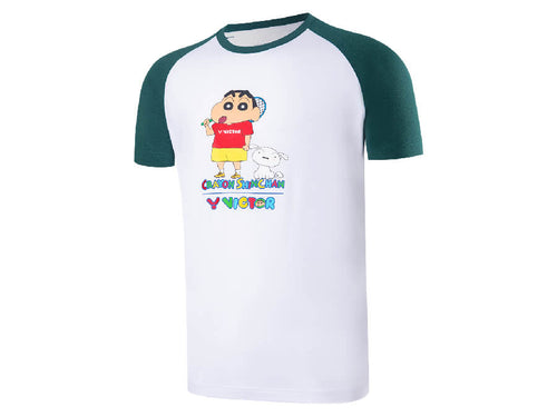 Victor Crayon Shinchan T-401CSG T-shirt  [Green]