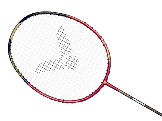 Victor Iron Man Metallic GB/D Badminton Racket Gift Box Set [Iron Red]  - Unstrung
