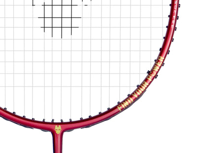 Victor Iron Man Metallic GB/D Badminton Racket Gift Box Set [Iron Red]  - Unstrung