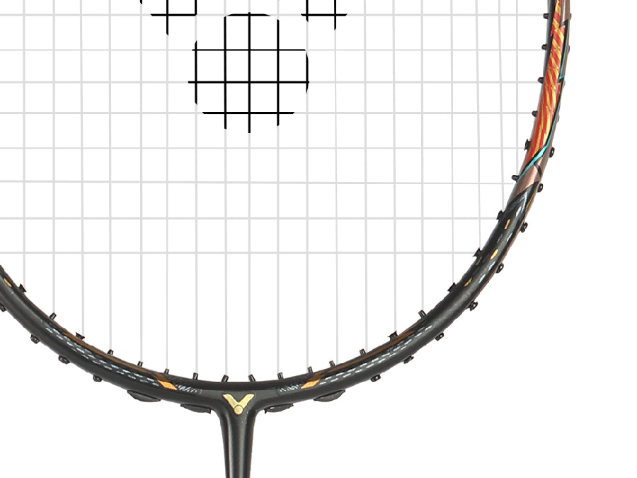 Victor Thruster K Falcon Ultra Badminton Racket [Black]  - Unstrung