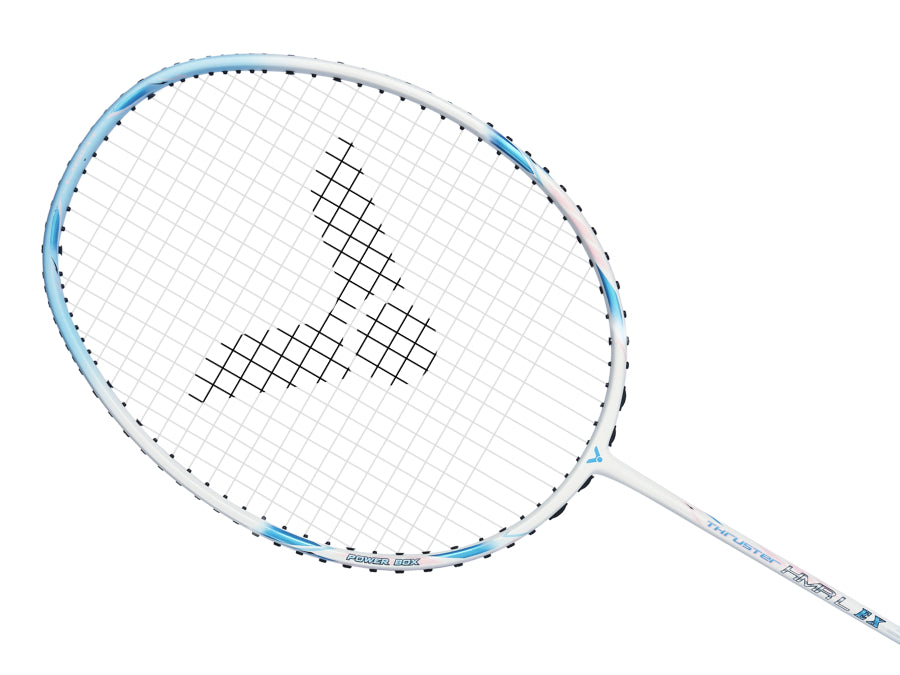 Victor Thruster HMRL EX Badminton Racket [Cloudy White] - Strung