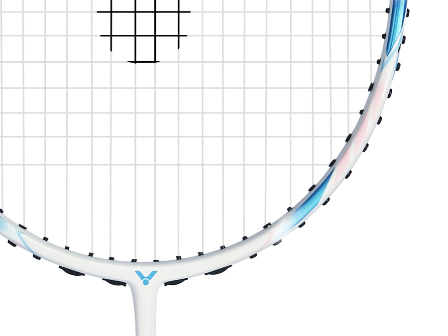 Victor Thruster HMRL EX Badminton Racket [Cloudy White] - Strung