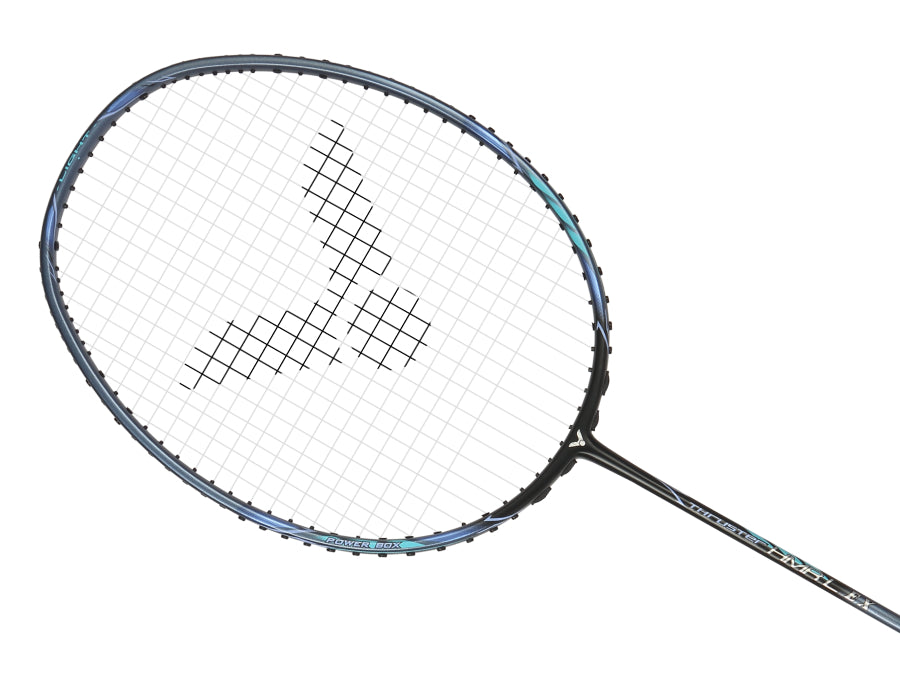 Victor Thruster HMRL EX Badminton Racket [Iron Blue]  - Strung