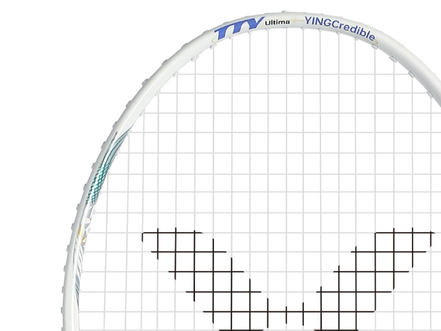 Victor Thruster TTY Ultima Badminton Racket [A Pearly White] - Unstrung