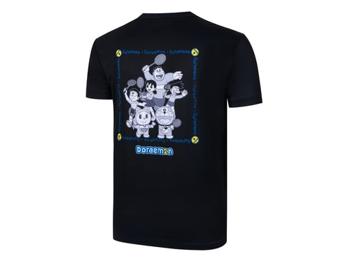 Victor T-504DRM Doraemon T-Shirt [Black]