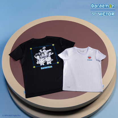 Victor T-504DRM Doraemon T-Shirt [Black]