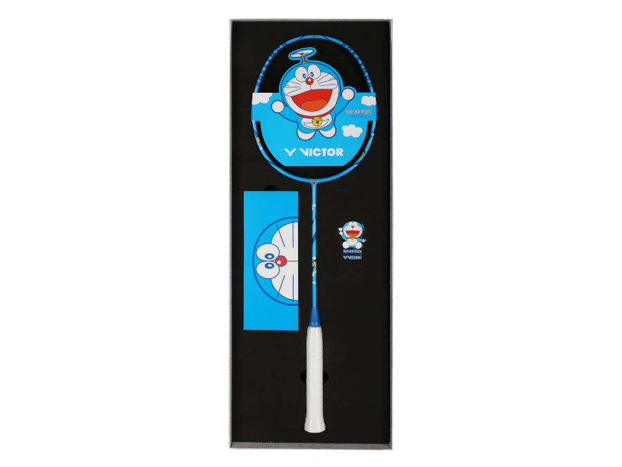 Victor Drivex DX-DRM GB Badminton Racquet Gift Box Set [Deep Sky Blue]  - Unstrung