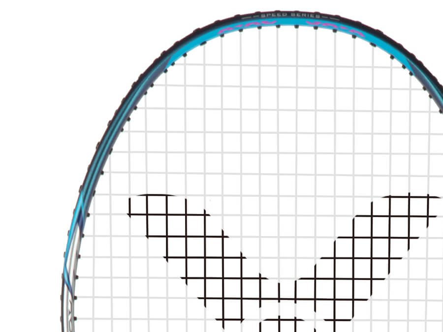 Victor Jetspeed S 12 Badminton Racket [Peacock Blue]  - Unstrung