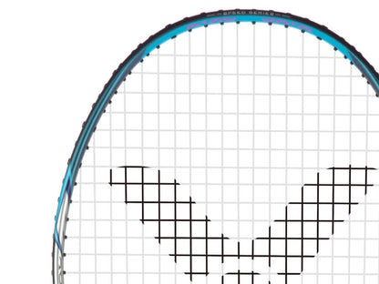 Victor Jetspeed S 12 Badminton Racket [Peacock Blue]  - Unstrung