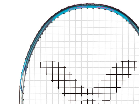 Victor Jetspeed S 12 Badminton Racket [Peacock Blue]  - Unstrung