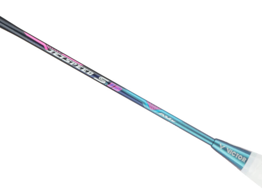 Victor Jetspeed S 12 Badminton Racket [Peacock Blue]  - Unstrung