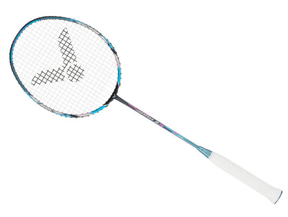 Victor Jetspeed S 12 Badminton Racket [Peacock Blue]  - Unstrung