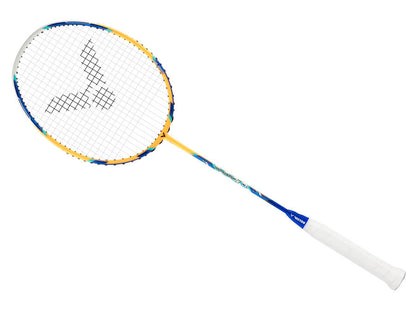 Victor Thruster TK-15L Badminton Racquet [Clear Orange]  - Strung