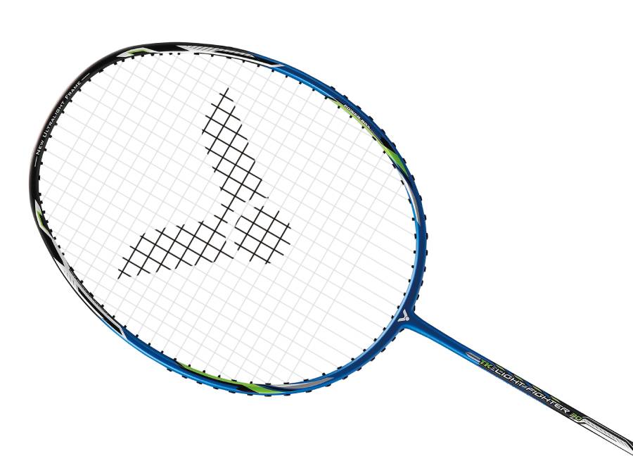 Victor Thruster Light Fighter 30 Badminton Racquet [Dina Blue]  - Strung