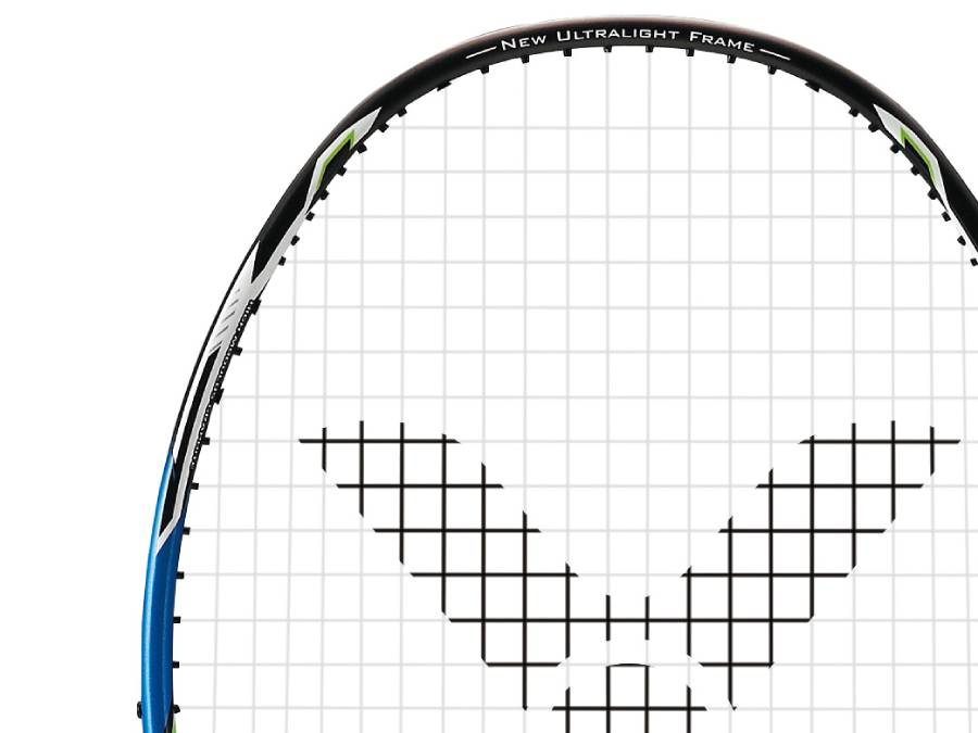 Victor Thruster Light Fighter 30 Badminton Racquet [Dina Blue]  - Strung