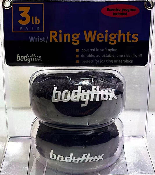 Bodyflex Wrist Ring Weights - 3LB