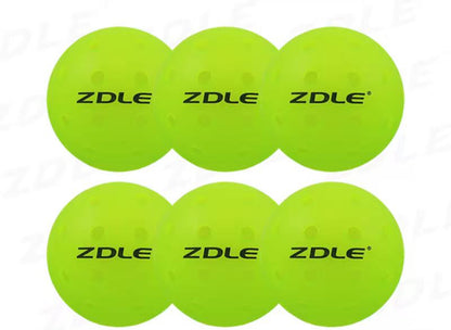 ZDLE 40 holes Rolling Plastic Indoor Pickleball - USA Pickleball Approved