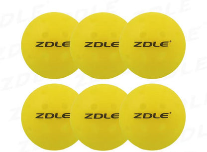 ZDLE 40 holes Rolling Plastic Indoor Pickleball - USA Pickleball Approved
