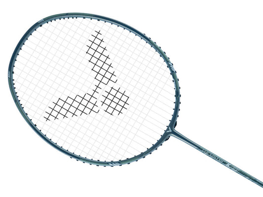 Victor Thruster TK-66 Badminton Racquet [Dark Night Green] 66gG6 - Strung