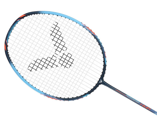 Victor Thruster HMR Badminton Racquet [Bright Sky Blue]  - Strung