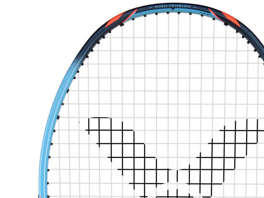 Victor Thruster HMR Badminton Racquet [Bright Sky Blue]  - Strung