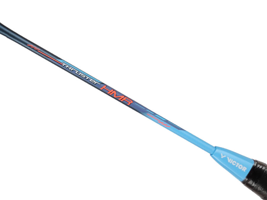 Victor Thruster HMR Badminton Racquet [Bright Sky Blue]  - Strung
