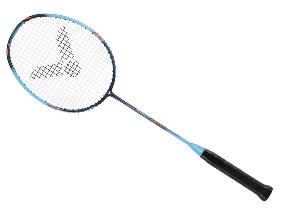 Victor Thruster HMR Badminton Racquet [Bright Sky Blue]  - Strung