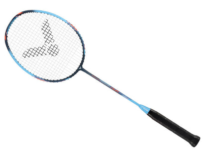 Victor Thruster HMR Badminton Racquet [Bright Sky Blue]  - Strung