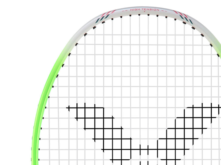Victor Thruster HMR L Badminton Racquet [Spring Green] - Strung