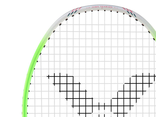 Victor Thruster HMR L Badminton Racquet [Spring Green] - Strung