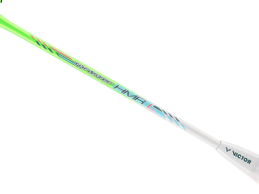 Victor Thruster HMR L Badminton Racquet [Spring Green] - Strung