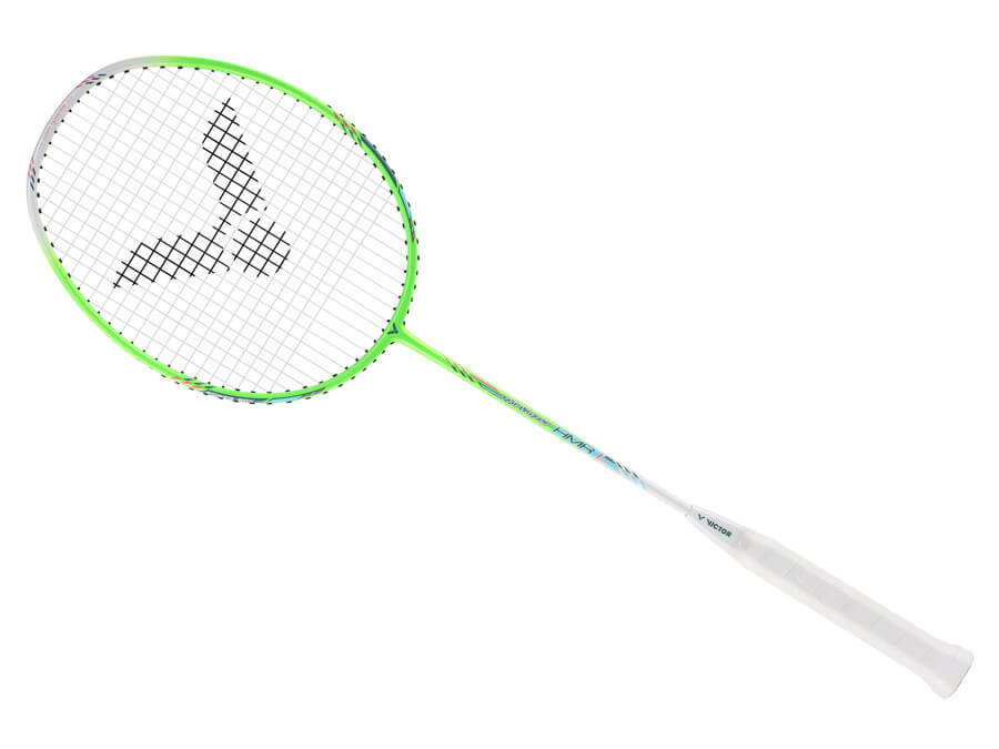 Victor Thruster HMR L Badminton Racquet [Spring Green] - Strung