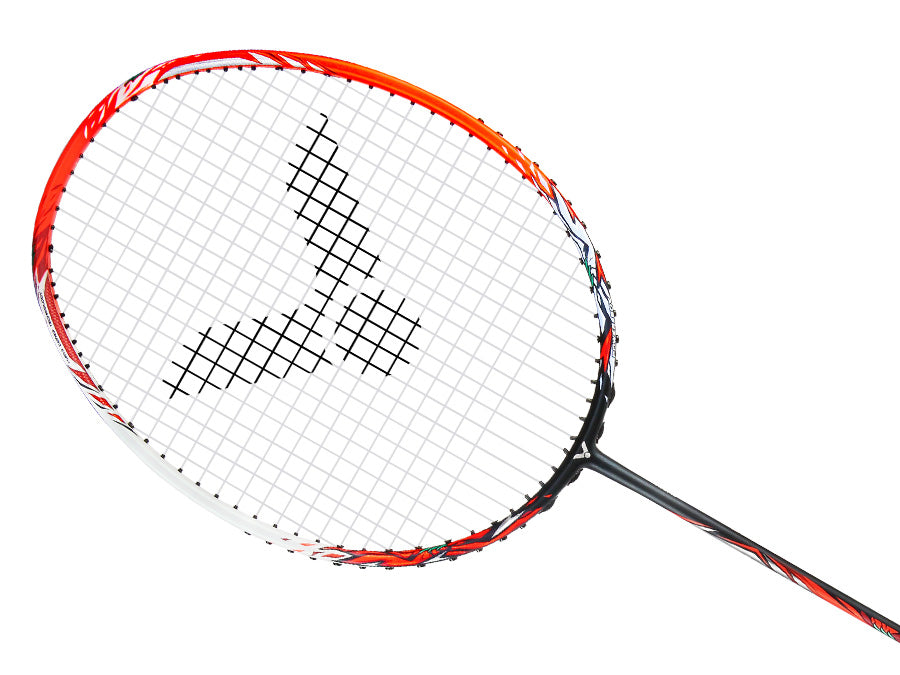 Victor Thruster K Ryuga Badminton Racquet [Flame Red]  - Unstrung