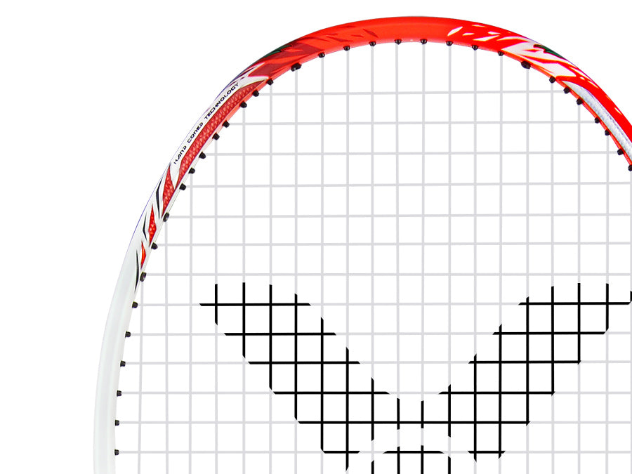 Victor Thruster K Ryuga Badminton Racquet [Flame Red]  - Unstrung