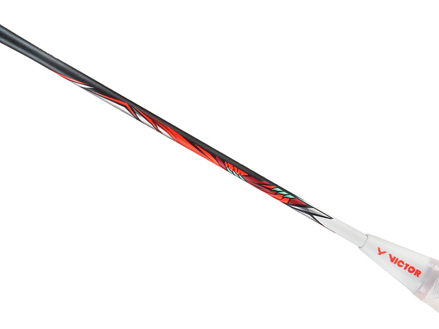 Victor Thruster K Ryuga Badminton Racquet [Flame Red]  - Unstrung