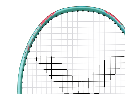 Victor Thruster K 7U Badminton Racquet [Glazed Blue]  - Strung