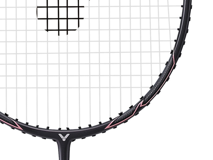 Victor Thruster K 1H Badminton Racquet [Lunar Rock]  - Strung